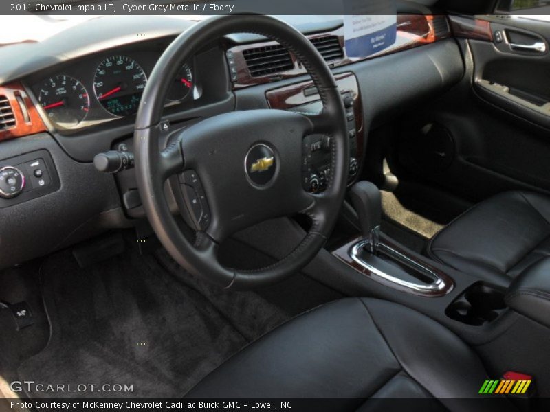 Cyber Gray Metallic / Ebony 2011 Chevrolet Impala LT