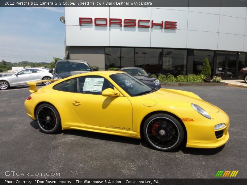  2012 911 Carrera GTS Coupe Speed Yellow