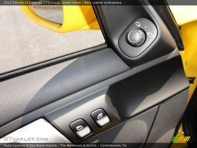 Speed Yellow / Black Leather w/Alcantara 2012 Porsche 911 Carrera GTS Coupe