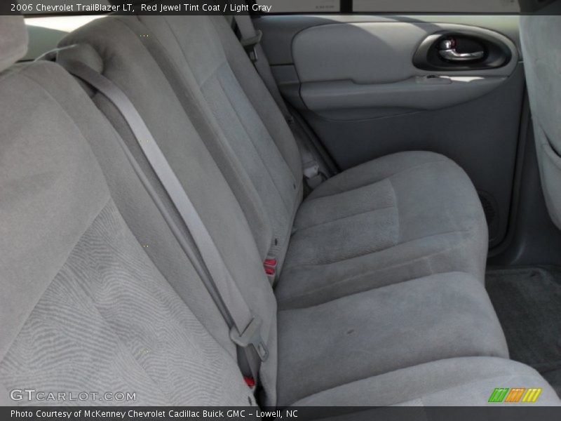 Red Jewel Tint Coat / Light Gray 2006 Chevrolet TrailBlazer LT