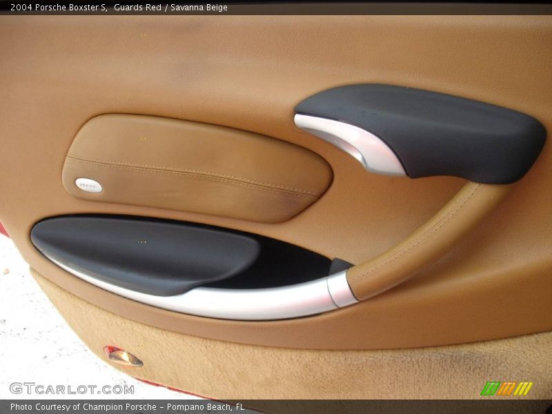 Guards Red / Savanna Beige 2004 Porsche Boxster S