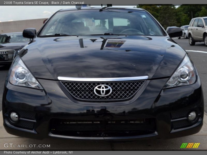 Black / Dark Charcoal 2008 Toyota Solara SE Coupe