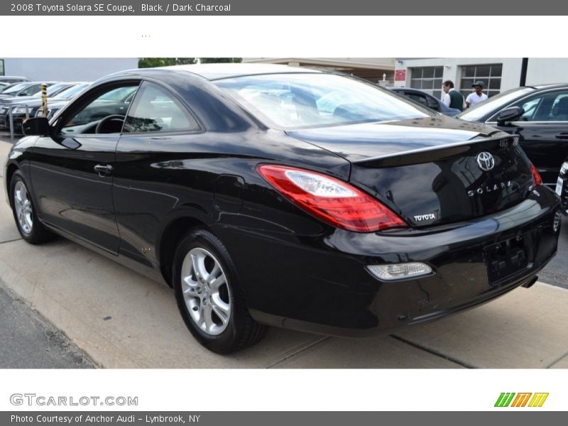 Black / Dark Charcoal 2008 Toyota Solara SE Coupe