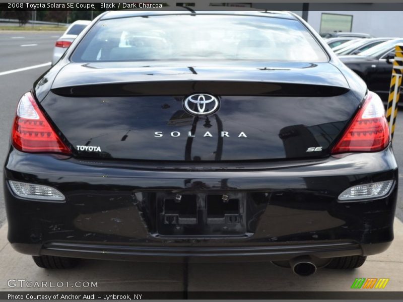 Black / Dark Charcoal 2008 Toyota Solara SE Coupe