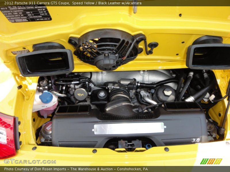  2012 911 Carrera GTS Coupe Engine - 3.8 Liter DFI DOHC 24-Valve VarioCam Plus Flat 6 Cylinder