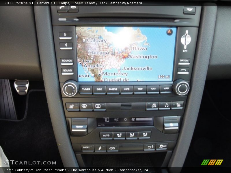 Controls of 2012 911 Carrera GTS Coupe