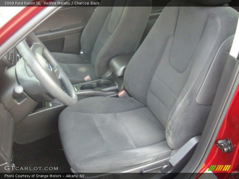 Redfire Metallic / Charcoal Black 2009 Ford Fusion SE