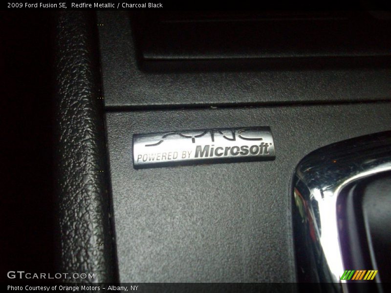 Redfire Metallic / Charcoal Black 2009 Ford Fusion SE