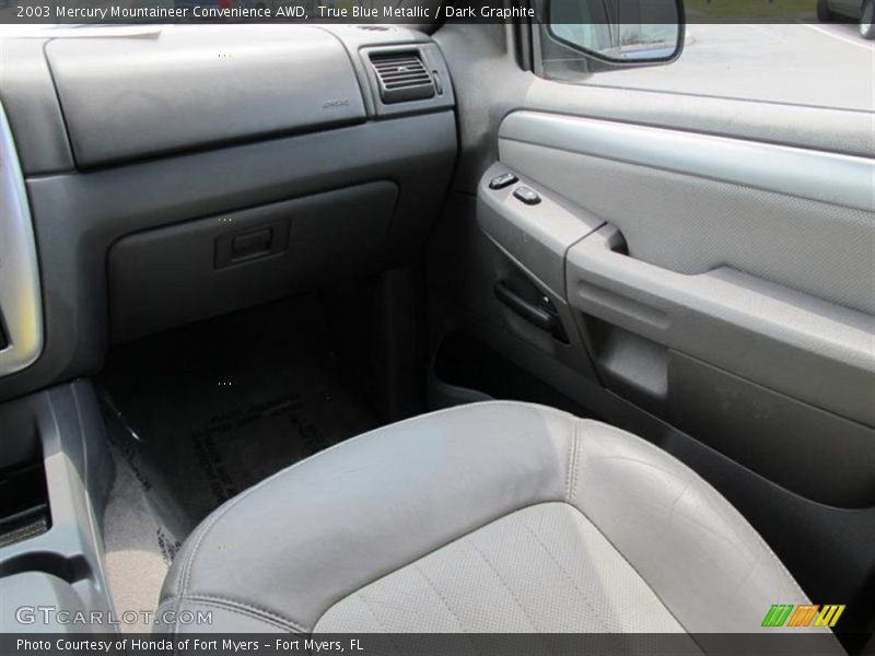True Blue Metallic / Dark Graphite 2003 Mercury Mountaineer Convenience AWD
