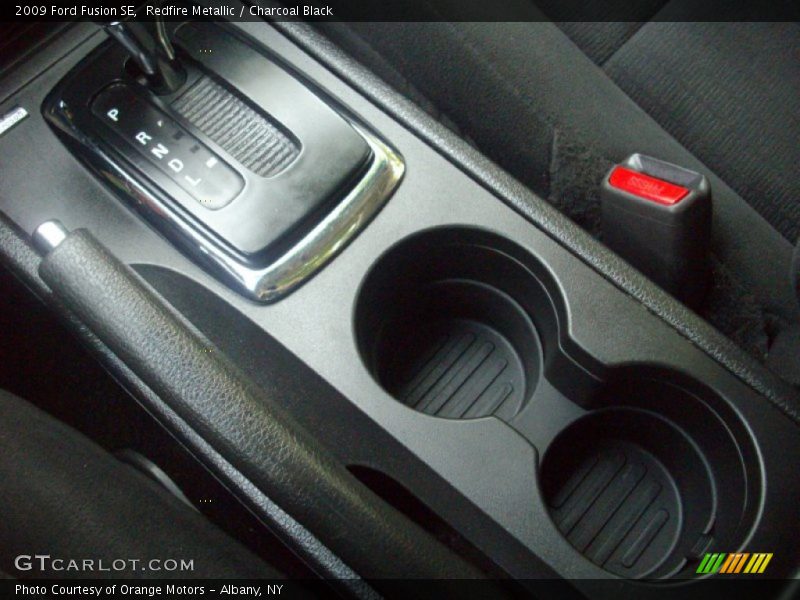 Redfire Metallic / Charcoal Black 2009 Ford Fusion SE
