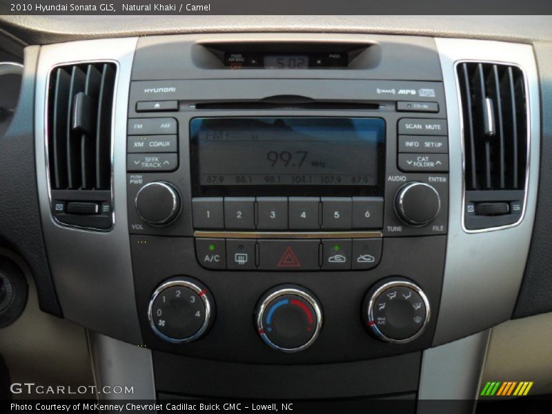 Natural Khaki / Camel 2010 Hyundai Sonata GLS