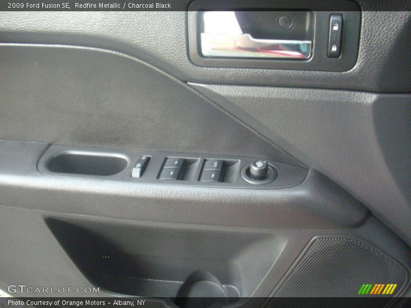 Redfire Metallic / Charcoal Black 2009 Ford Fusion SE