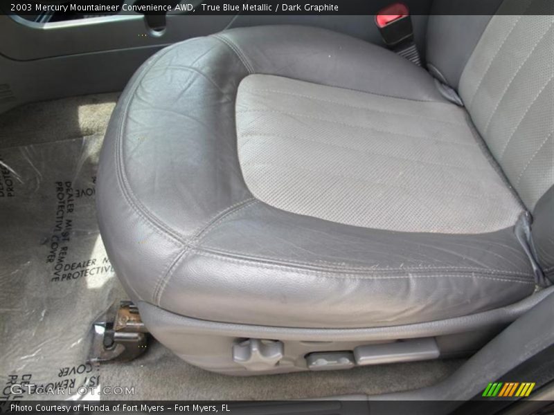 True Blue Metallic / Dark Graphite 2003 Mercury Mountaineer Convenience AWD