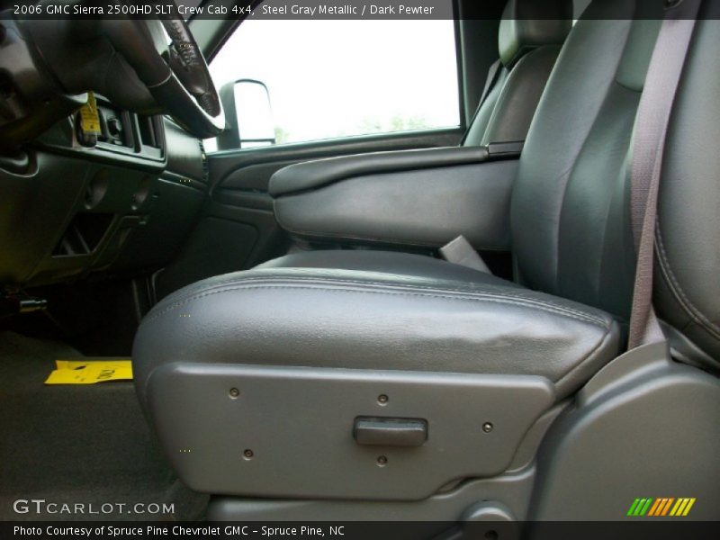 Steel Gray Metallic / Dark Pewter 2006 GMC Sierra 2500HD SLT Crew Cab 4x4