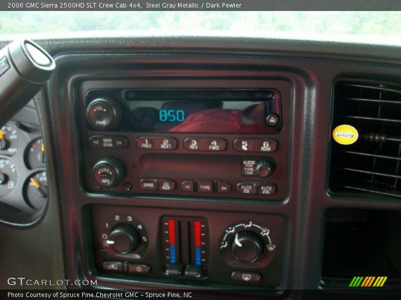 Steel Gray Metallic / Dark Pewter 2006 GMC Sierra 2500HD SLT Crew Cab 4x4