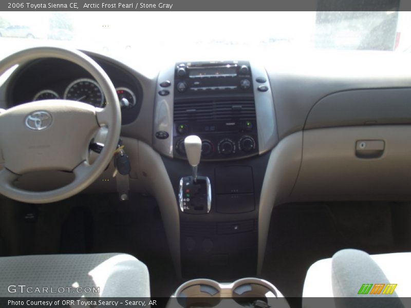 Arctic Frost Pearl / Stone Gray 2006 Toyota Sienna CE
