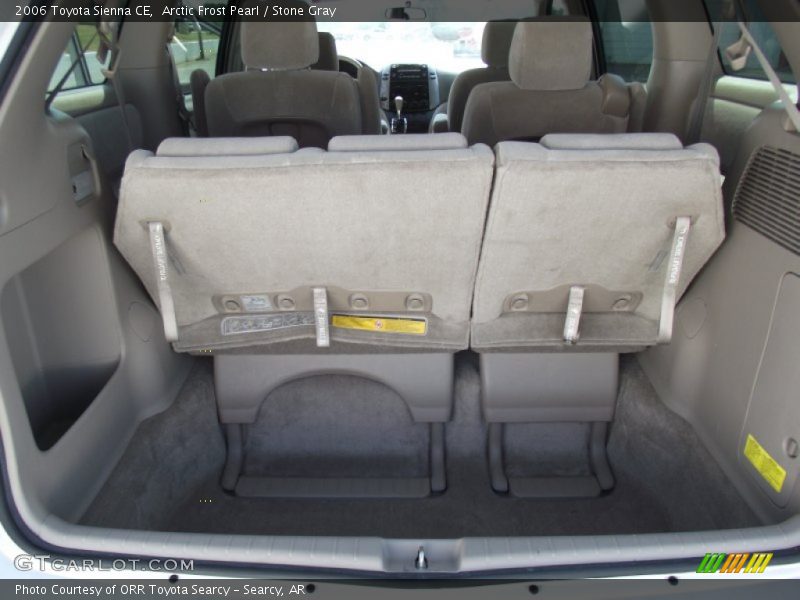 Arctic Frost Pearl / Stone Gray 2006 Toyota Sienna CE