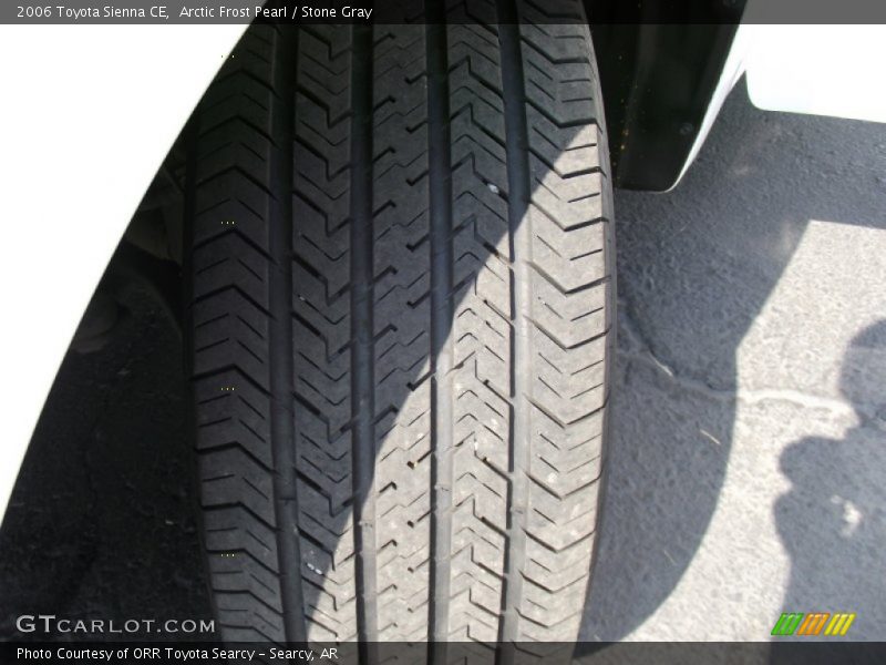 Arctic Frost Pearl / Stone Gray 2006 Toyota Sienna CE