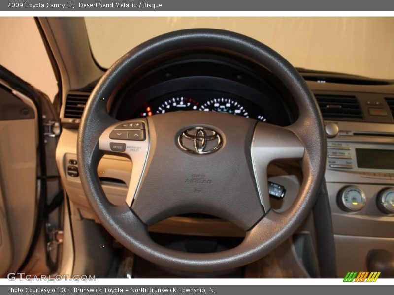 Desert Sand Metallic / Bisque 2009 Toyota Camry LE