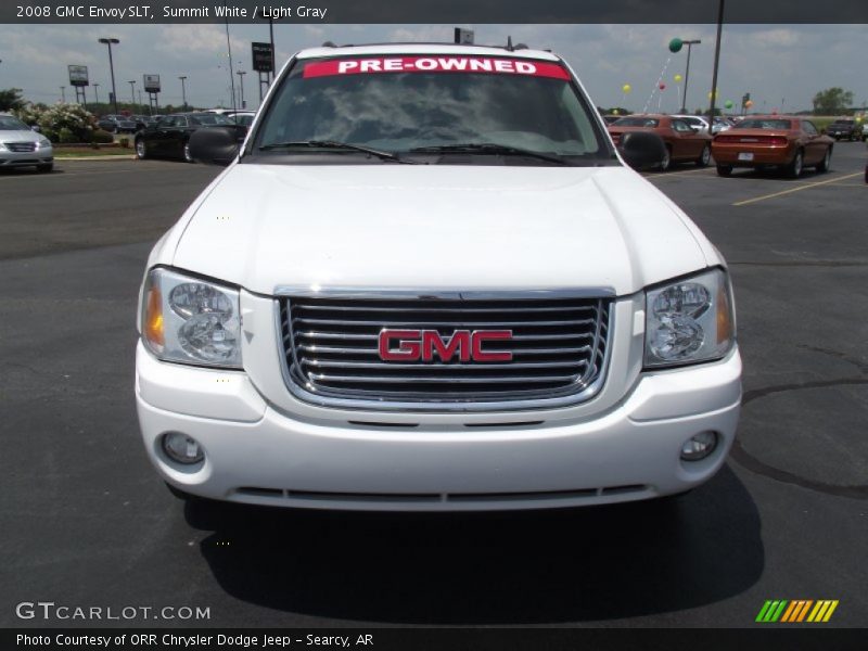Summit White / Light Gray 2008 GMC Envoy SLT