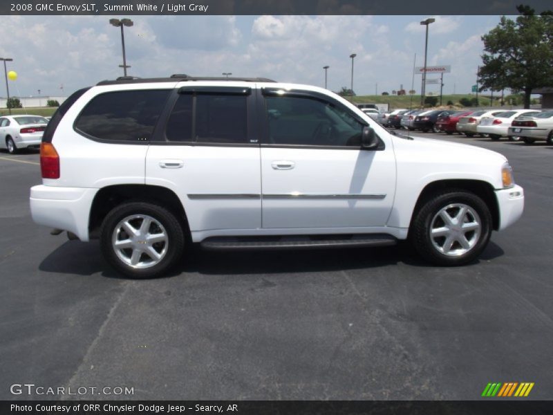 Summit White / Light Gray 2008 GMC Envoy SLT