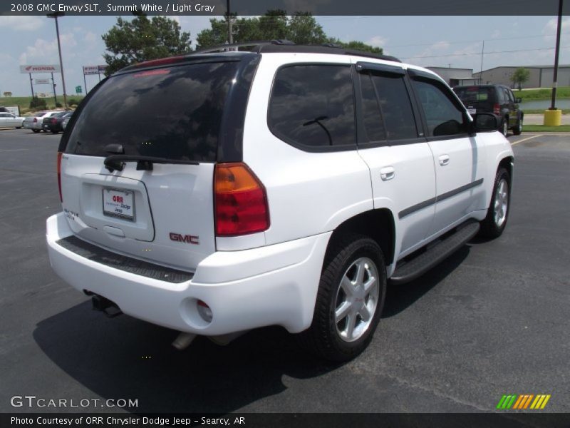 Summit White / Light Gray 2008 GMC Envoy SLT