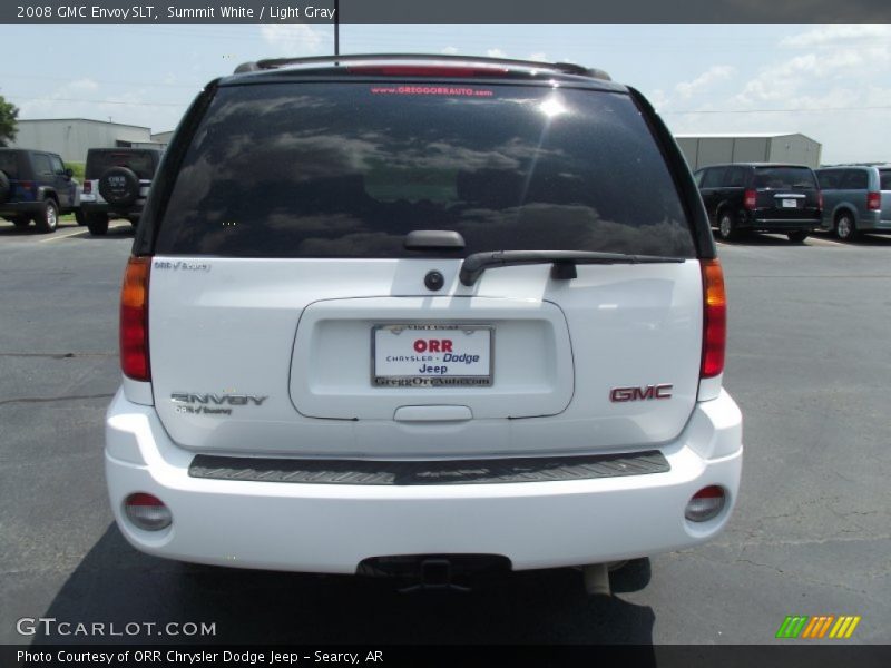 Summit White / Light Gray 2008 GMC Envoy SLT