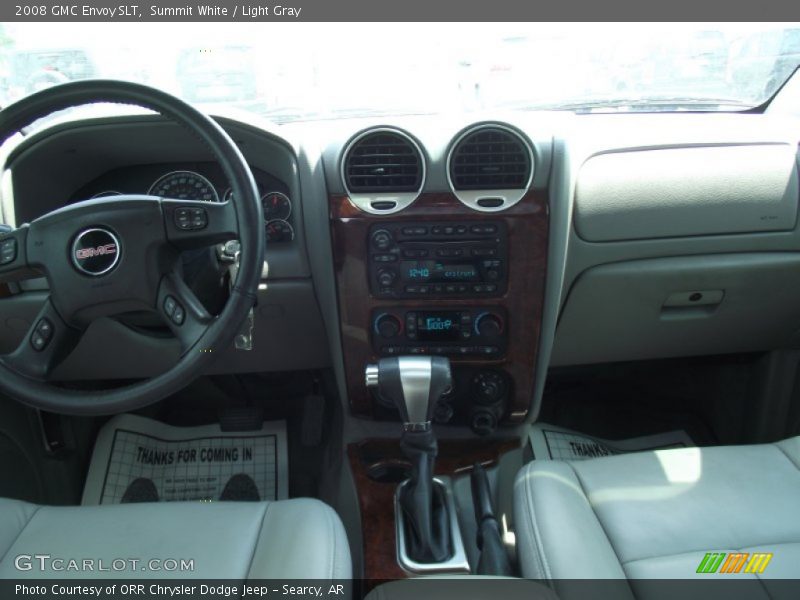 Summit White / Light Gray 2008 GMC Envoy SLT