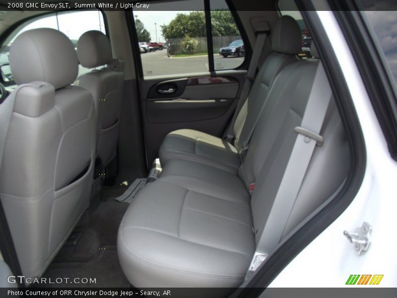 Summit White / Light Gray 2008 GMC Envoy SLT