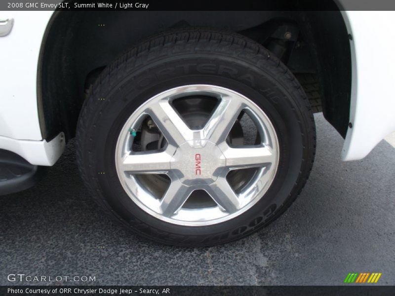 Summit White / Light Gray 2008 GMC Envoy SLT