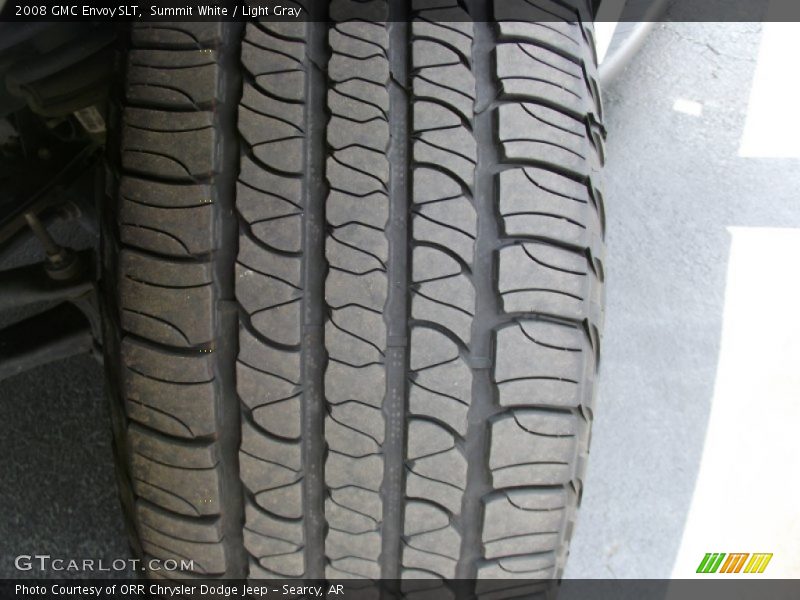 Summit White / Light Gray 2008 GMC Envoy SLT