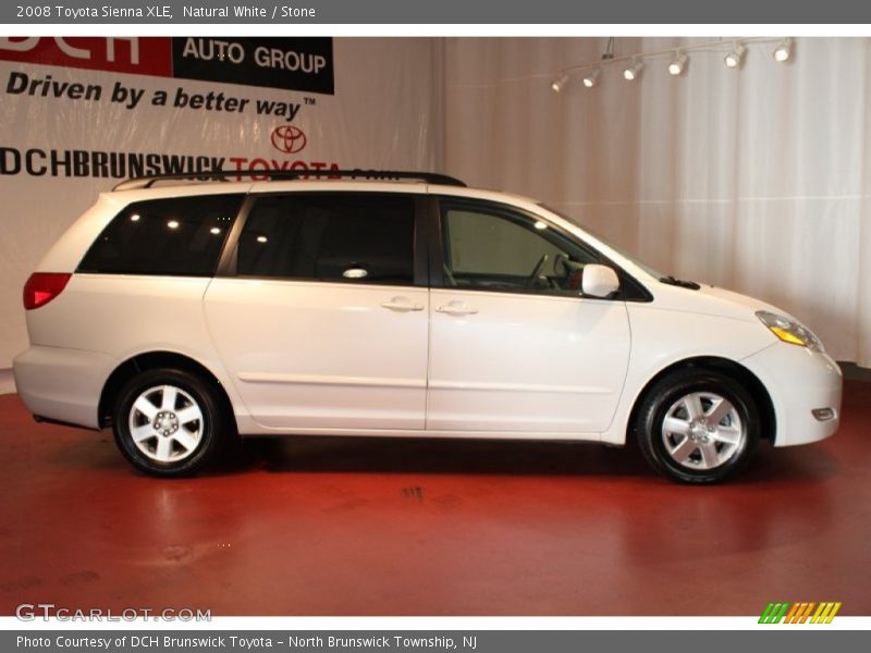 Natural White / Stone 2008 Toyota Sienna XLE