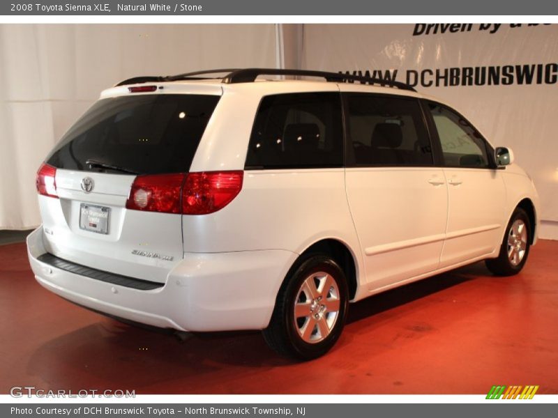 Natural White / Stone 2008 Toyota Sienna XLE