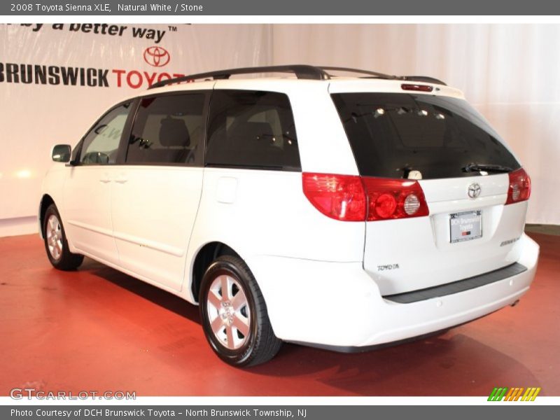 Natural White / Stone 2008 Toyota Sienna XLE