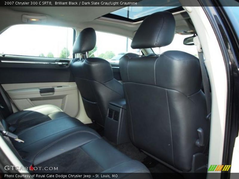  2007 300 C SRT8 Dark Slate Gray/Light Graystone Interior