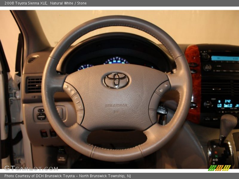 Natural White / Stone 2008 Toyota Sienna XLE