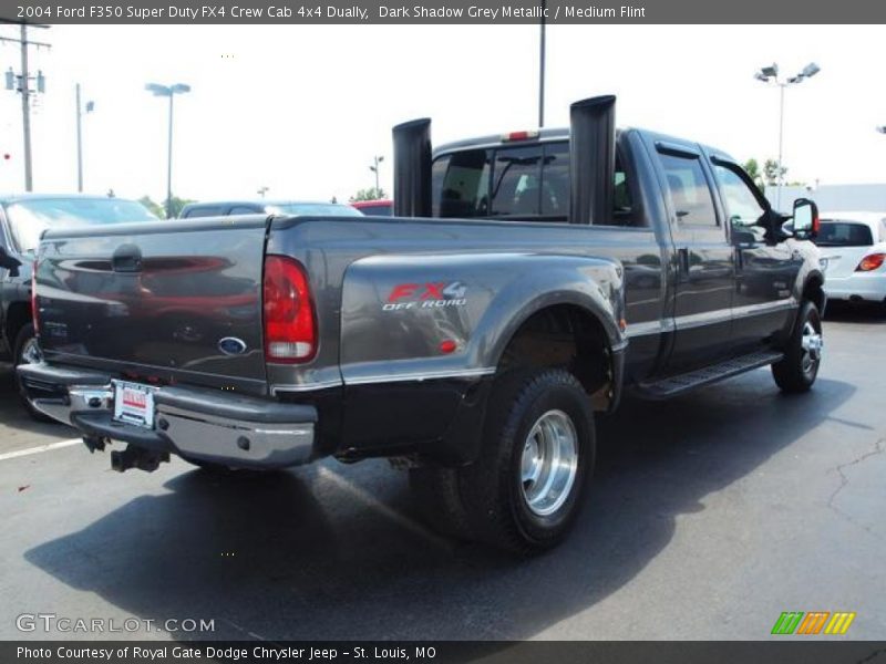 Dark Shadow Grey Metallic / Medium Flint 2004 Ford F350 Super Duty FX4 Crew Cab 4x4 Dually