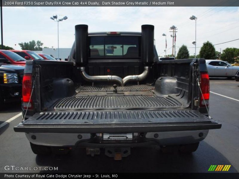 Dark Shadow Grey Metallic / Medium Flint 2004 Ford F350 Super Duty FX4 Crew Cab 4x4 Dually