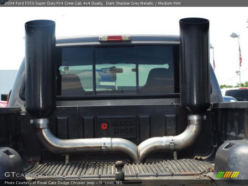 Dark Shadow Grey Metallic / Medium Flint 2004 Ford F350 Super Duty FX4 Crew Cab 4x4 Dually