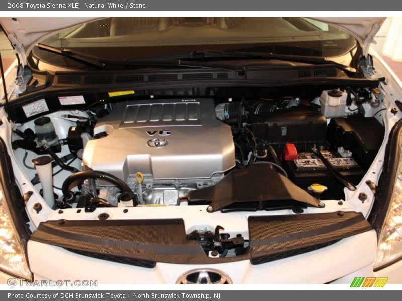 Natural White / Stone 2008 Toyota Sienna XLE