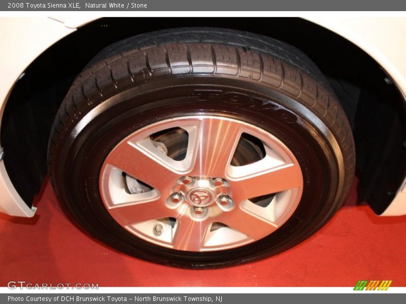 Natural White / Stone 2008 Toyota Sienna XLE