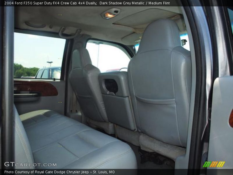 Dark Shadow Grey Metallic / Medium Flint 2004 Ford F350 Super Duty FX4 Crew Cab 4x4 Dually