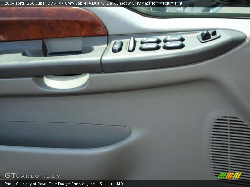 Dark Shadow Grey Metallic / Medium Flint 2004 Ford F350 Super Duty FX4 Crew Cab 4x4 Dually