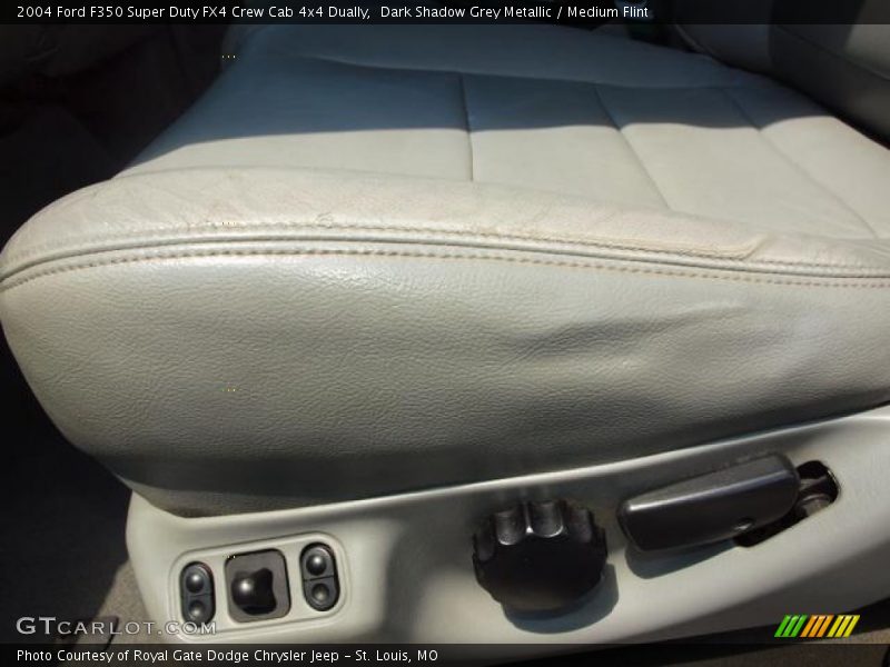 Dark Shadow Grey Metallic / Medium Flint 2004 Ford F350 Super Duty FX4 Crew Cab 4x4 Dually