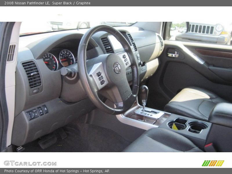 Super Black / Graphite 2008 Nissan Pathfinder LE