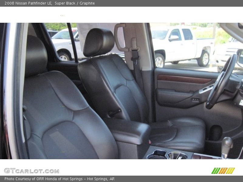 Super Black / Graphite 2008 Nissan Pathfinder LE