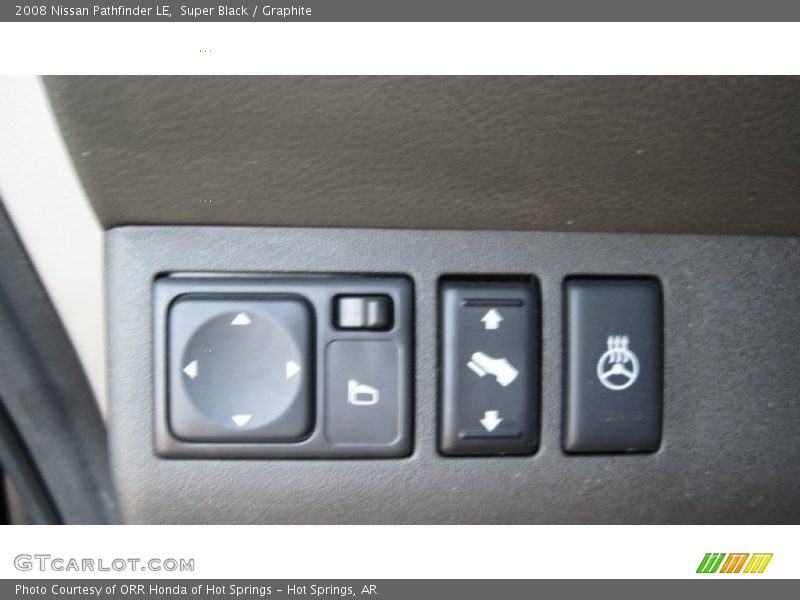 Super Black / Graphite 2008 Nissan Pathfinder LE