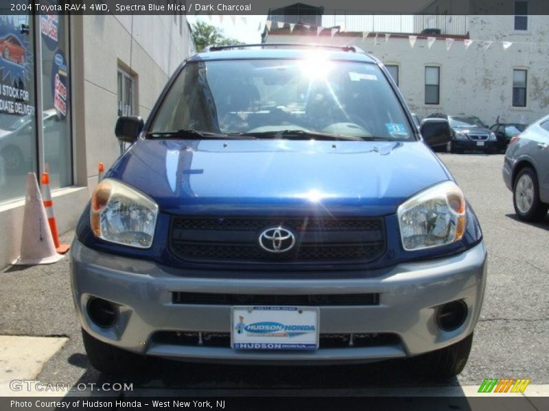 Spectra Blue Mica / Dark Charcoal 2004 Toyota RAV4 4WD