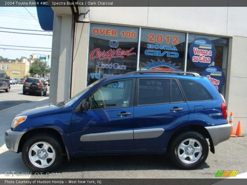 Spectra Blue Mica / Dark Charcoal 2004 Toyota RAV4 4WD