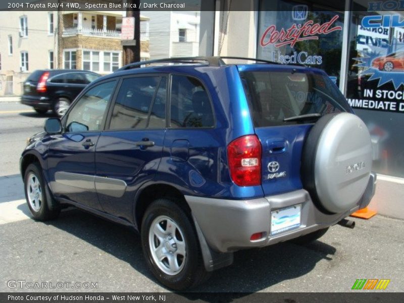 Spectra Blue Mica / Dark Charcoal 2004 Toyota RAV4 4WD